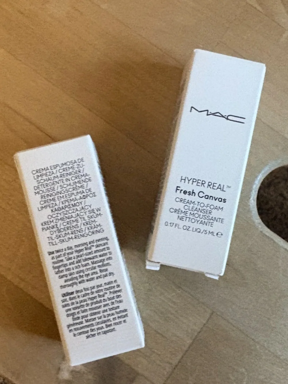 MAC Hyper Real Fresh Canvas Cleanser Mini Duo | NEW Travel Size